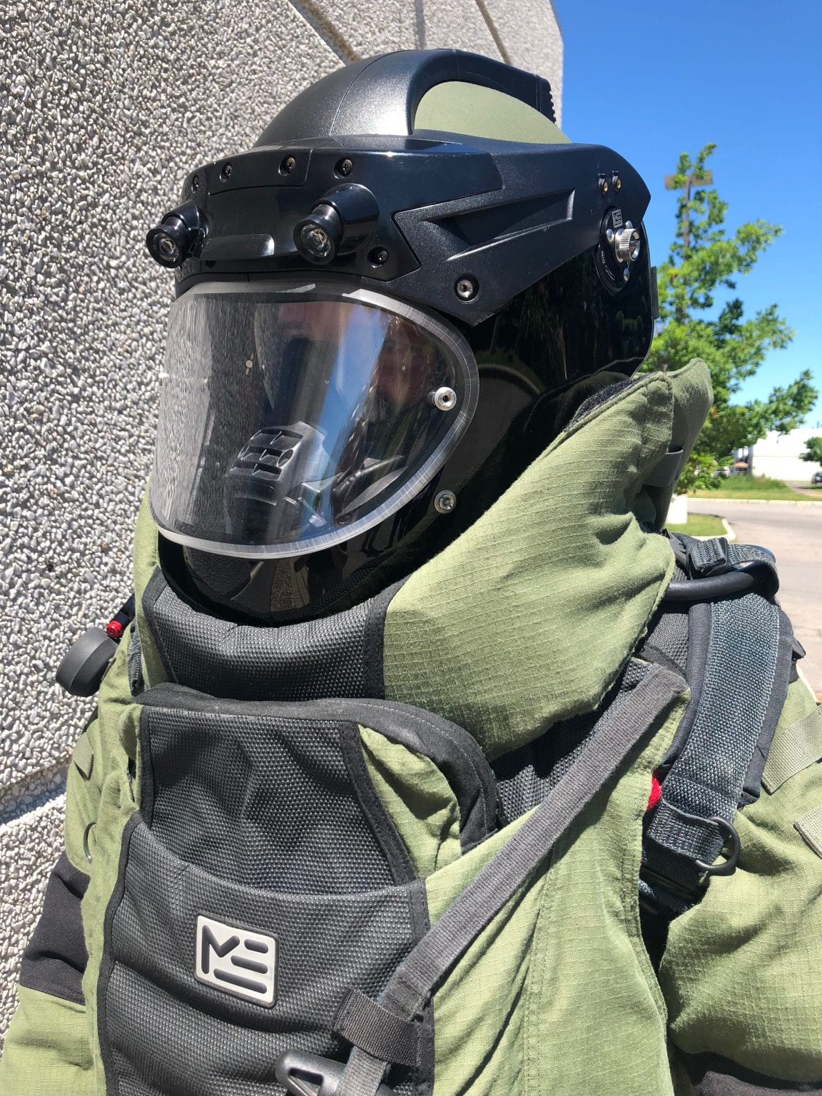 EOD 10 Breathing Apparatus Faceshield MedEng