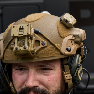 Sensor on protective helmet